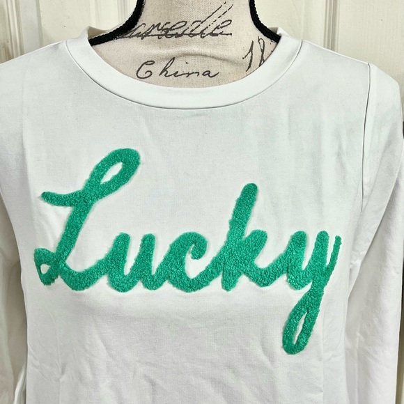 NWOT- Lilly Pulitzer Rami Lucky Sweatshirt - Picture 4 of 9